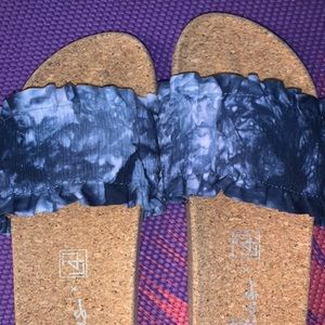 Strap Tie Dye Sandals